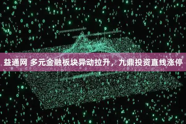 益通网 多元金融板块异动拉升，九鼎投资直线涨停